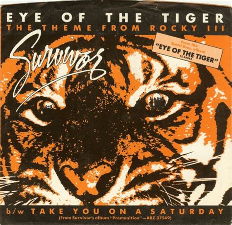Eyeofthetiger song - Am F Risin' up, back on the street G Am Did my time, took my chances Am F Went the distance, now I'm back on my feet G Am Just a man and his will to survive Am F So many times, it happens too fast G Am You change your passion for glory Am F Don't lose your grip on the dreams of the past G Am You must fight just to keep them alive Chorus: F It's the eye of the tiger, it's C G the thrill of the ... 